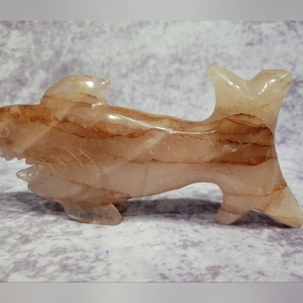 Fire Quartz Shark - Picture 3 of 15